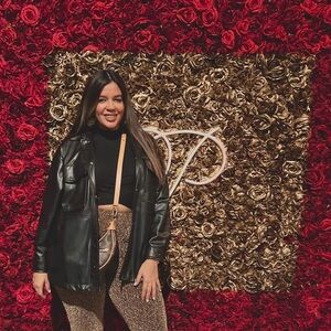 Gold Shimery Textured Pants